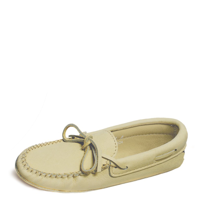 "Laurentian Chief Moccasins, 8 hole collar, padded sole"