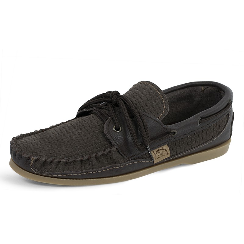 "Laurentian Chief Shoe Moc. Sem. Int. & Talonnette, Sem. Flex"