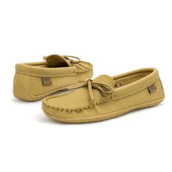 "Laurentian Chief Moccasins, padded ski sole"