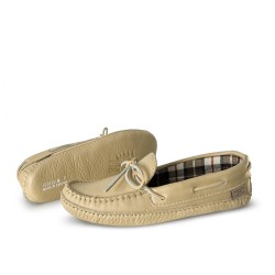 "Laurentian Chief Moccasins,insole collage single lacing, padded sole"