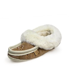 "Laurentian Chief Laurentian Chief Pantoufle Collet Mouton Renv. Perlé, Sem. Dble"